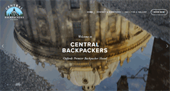 Desktop Screenshot of centralbackpackers.co.uk
